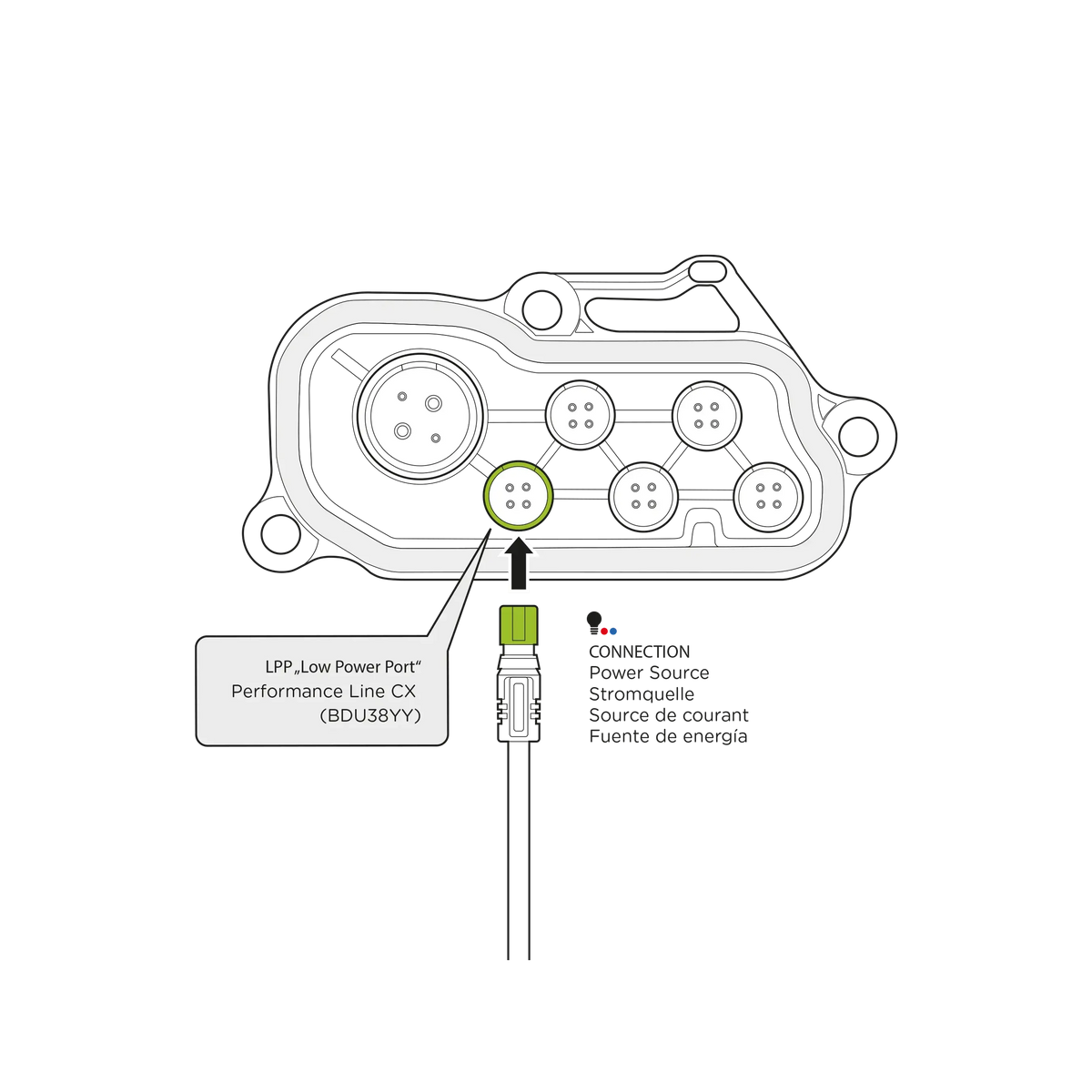 Bosch LPP E-Bike Cable