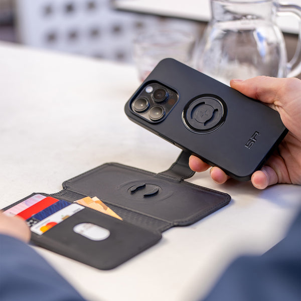 SP Connect United Handyhalterung – Patentierter Twist-To-Lock, Für Fahrrad, Motorrad & Auto