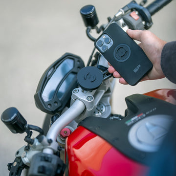 Quad Lock Amortiguador de Vibraciones de Moto : : Coche y moto